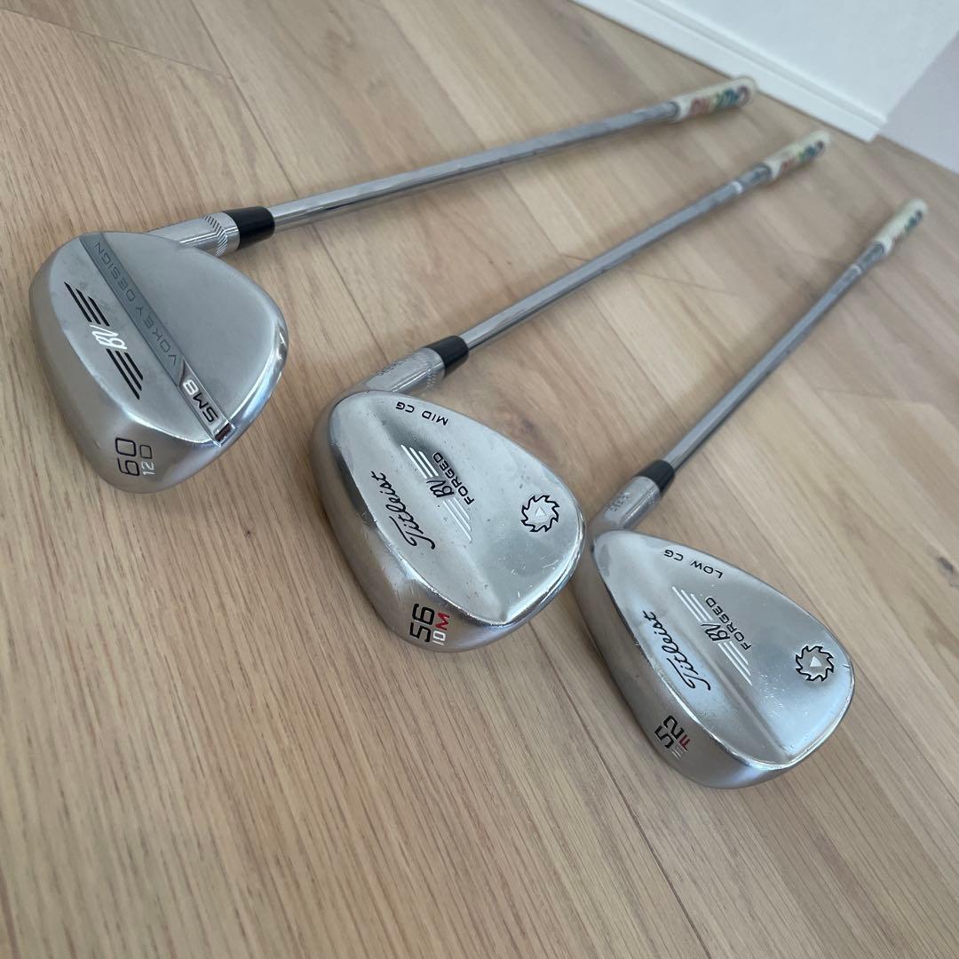 タイトリスト　ボーケイウェッジ　3本セット