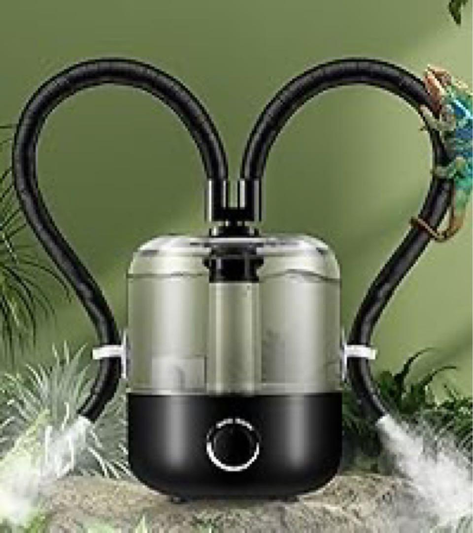 爬虫類加湿器 植物用加湿器 フォグマシン 3L大容量 静音 長時間加湿