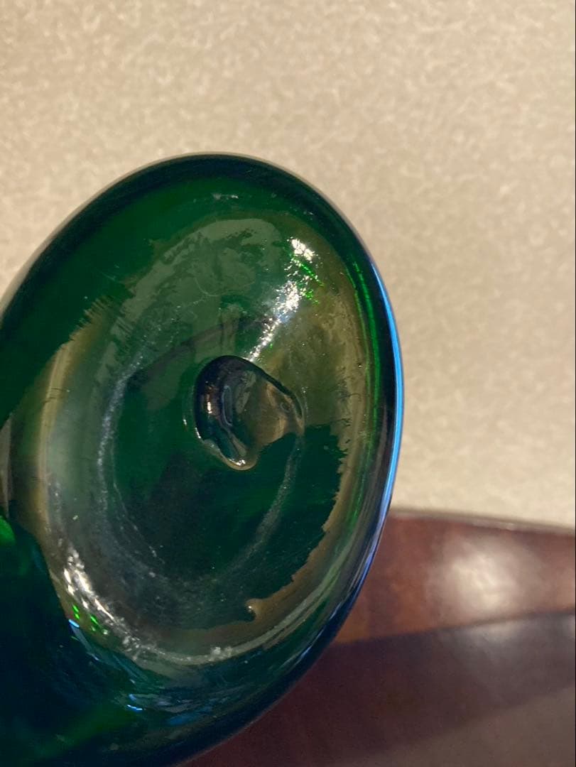 稀少❗️イラン サドルフラスコ アンティークガラス