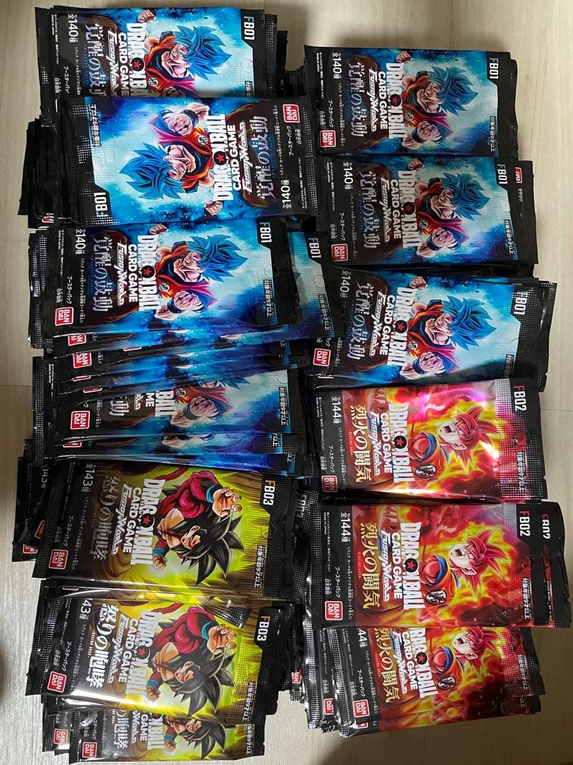 ドラゴンボールカードゲーム 500パックまとめ売り
