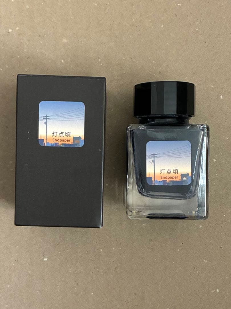 Endpaper 「灯点頃」　万年筆　インク　30ml Tono&Lims