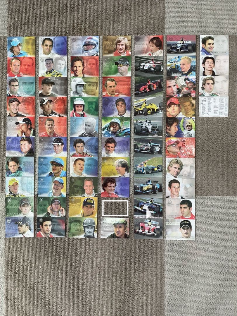 2005 FUTERA GRAND PRIX F1 レギュラーカード63種セット