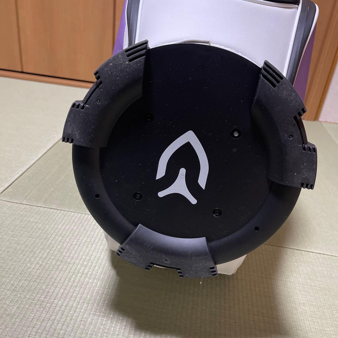 Vessel キャディバッグ ホワイト・パープル