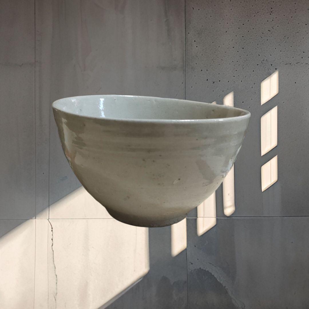 c*m様 李朝白磁茶碗　茶道具　時代物　朝鮮美術　骨董アンティーク