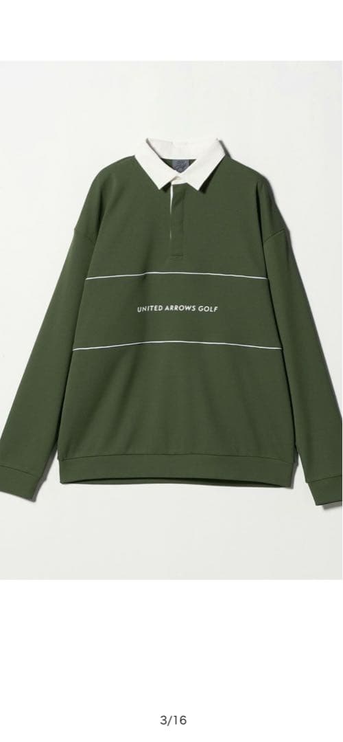 UNITEDARROWS GOLF ラガーポロシャツ　新品　 未使用