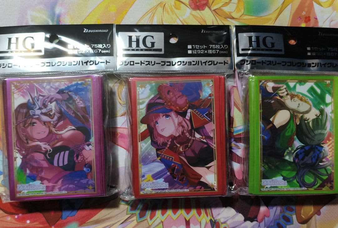 シャニマス ストレイライト 芹沢あさひ 黛冬優子 和泉愛依 スリーブ サプライ