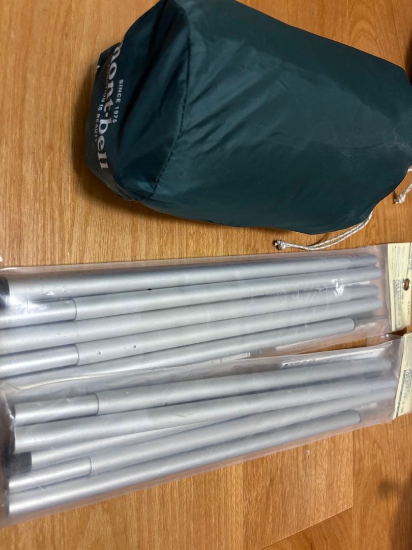 mont-bell ミニタープhx ポールセット