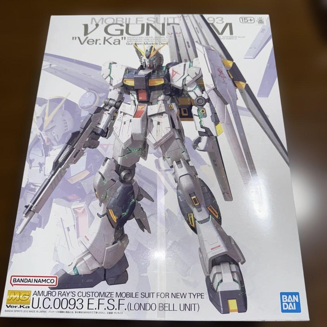 前*次様 MG νガンダム Ver.Ka 未開封品