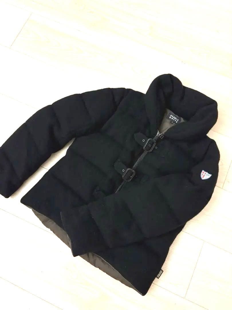 パーリーゲイツ　レディース1 ネイビーウールダウンジャケット