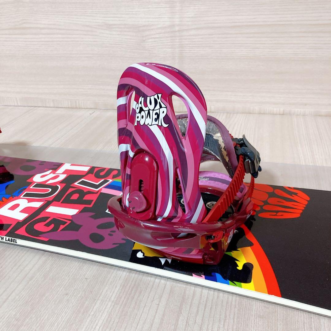 TRUST GIRLS DEATH LABEL FLUX スノーボード S