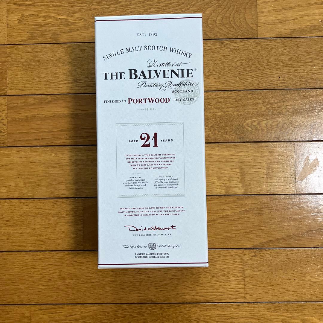 ウイスキー THE BALVENIE PORTWOOD 21