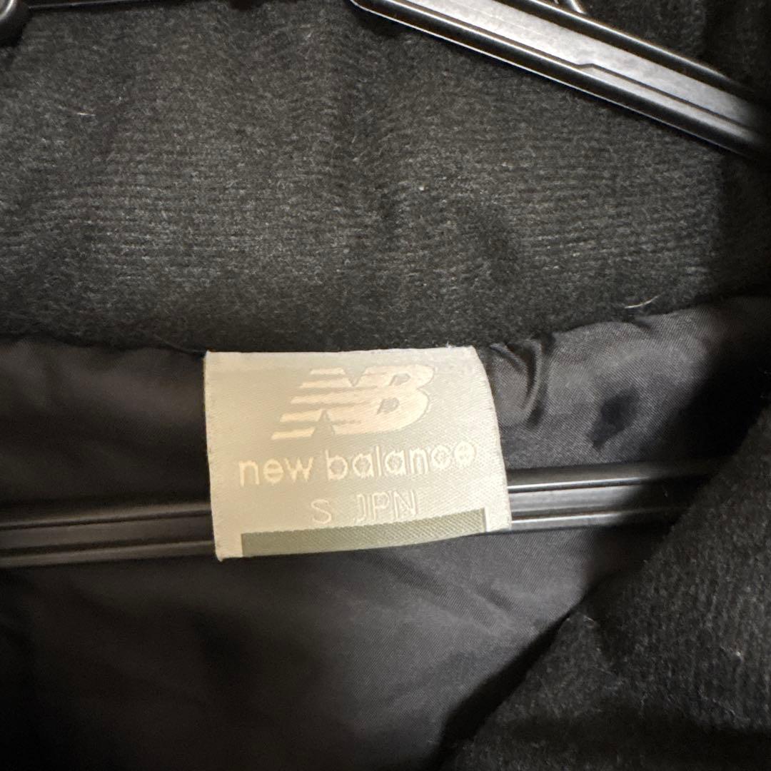 美品 new balance マーブルパターン ベンチコート Sサイズ