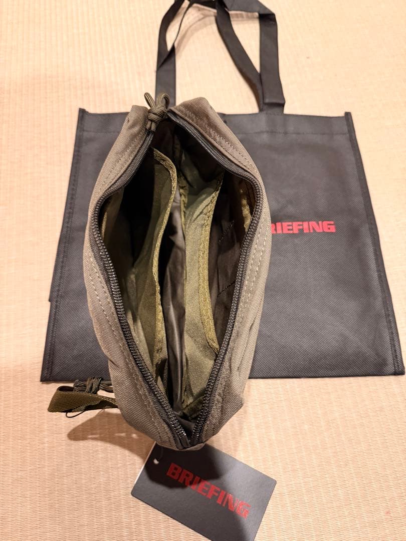 BRIEFING ポーチ＆ショッピングバッグ セット