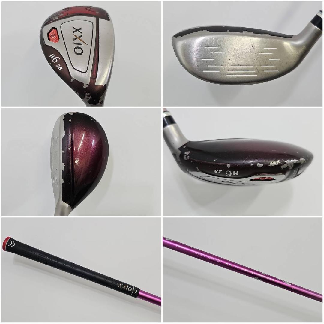 レディース右利き初心者用　ゼクシオ　7＆9＆10代目　ゴルフセット　K2156