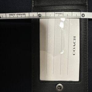 コーチ ブランド ネームタグ ラゲッジタグ ゴルフバッグ キャリーバッグ 迷彩