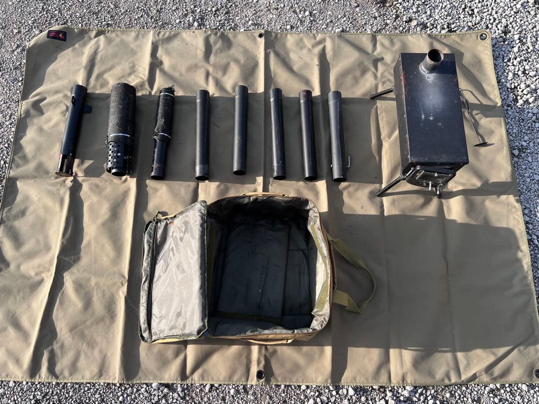 薪ストーブセット 収納バッグ付き