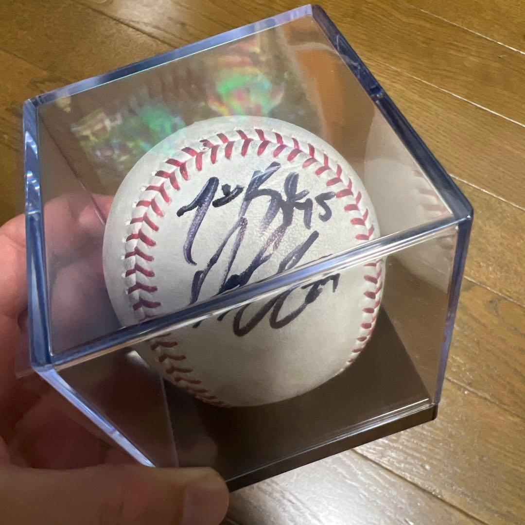 ドジャース選手サイン入りボール⚾️ マイケル・コーペック、マイケル・グローブ