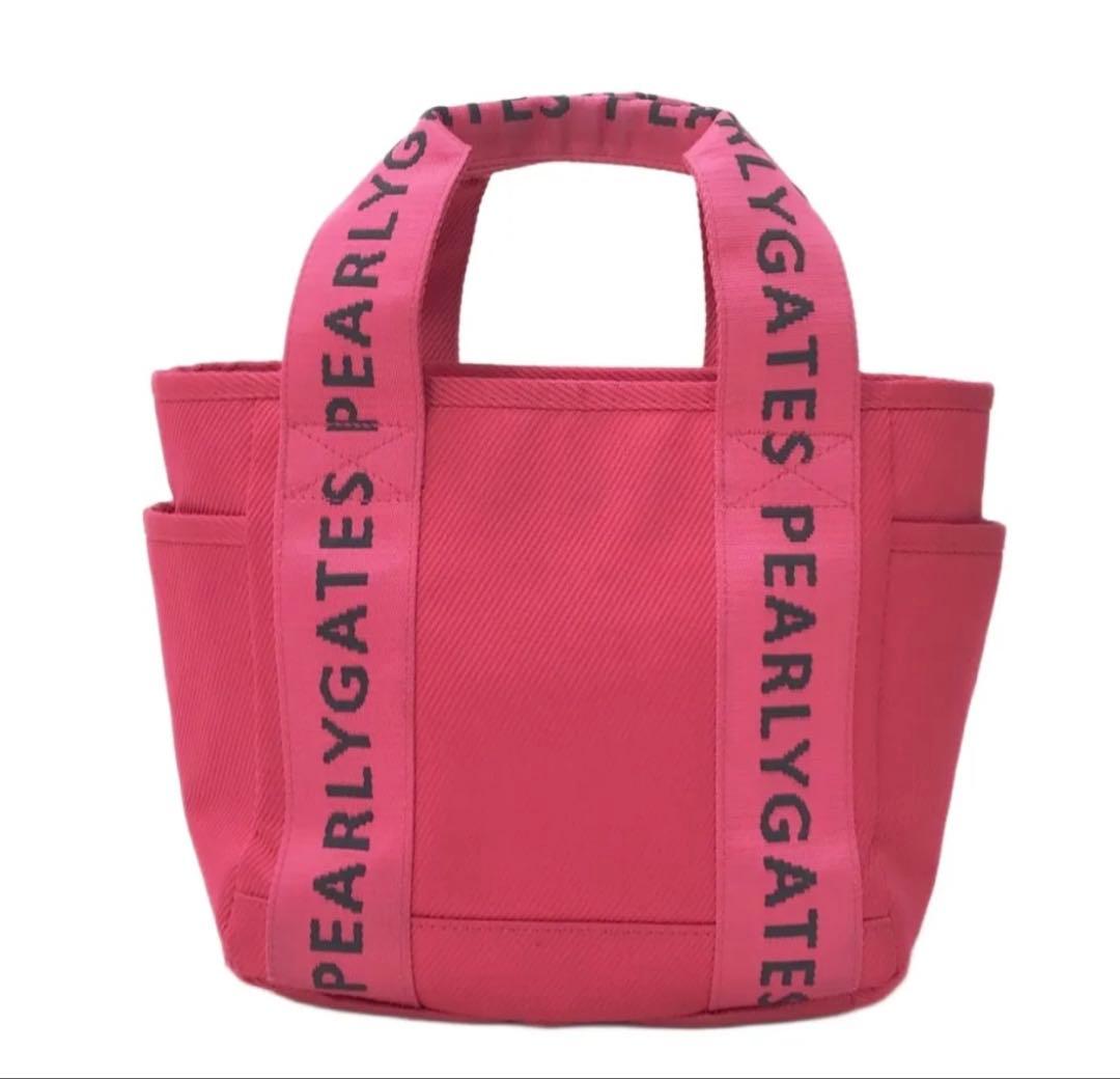 PEARLY GATES ピンク トートバッグ