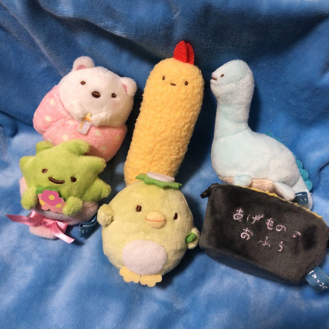 美品　すみっコぐらし　てのりぬいぐるみ　すみっコ図鑑シリーズ　全種セット　かっぱ