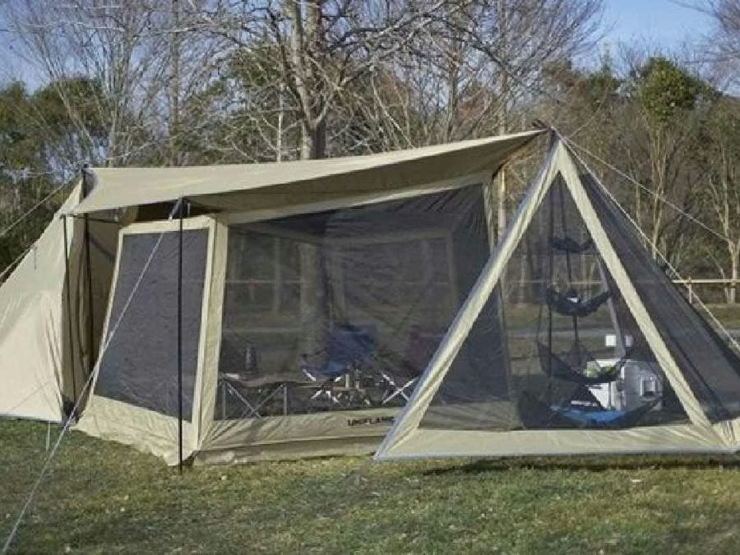 ユニフレーム　UNIFLAME　REBOタープ　（Ｍ）セット　ほぼ未使用