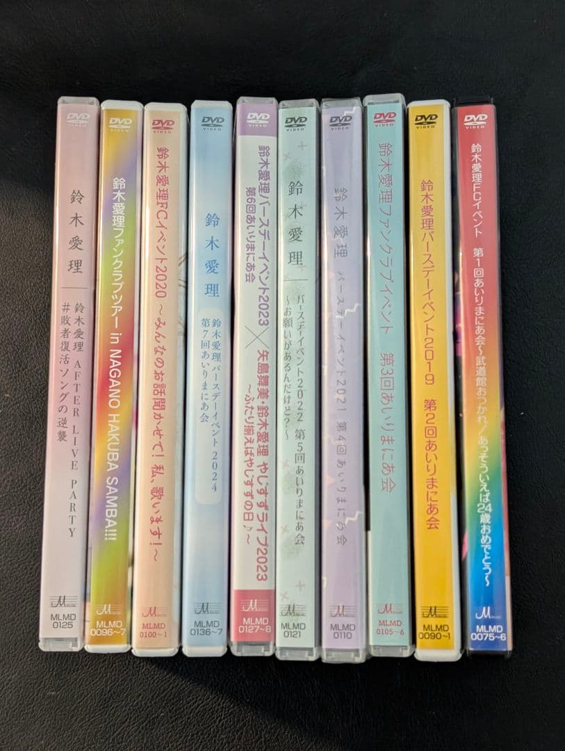 鈴木愛理 2018〜2024 バースデーイベント＆FCイベントDVD ℃-ute