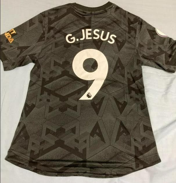 アーセナル　ジェズス　オーセンティック アウェイ（M）2022-23