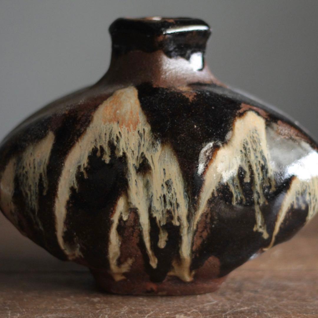 民芸の フラワーベース 花器 古道具 アンティーク オブジェ