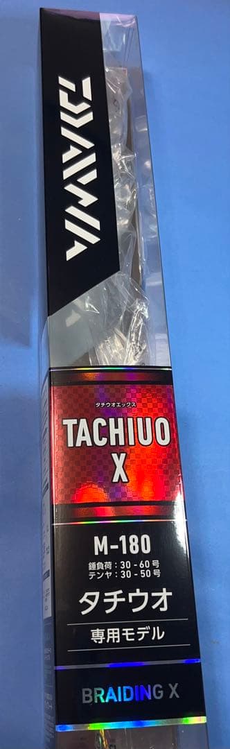 〈タチウオ1回使用〉DAIWA TACHIUO X M-180 船竿