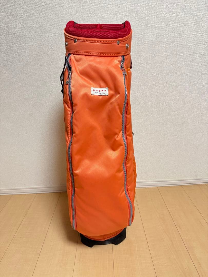 オノフナイロンツイル キャディバッグ OB0424 オレンジ