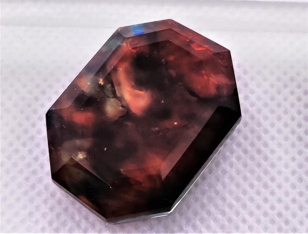 アンモライト 45.40Ct 証明証付 オパール アンモナイト パワーストーン