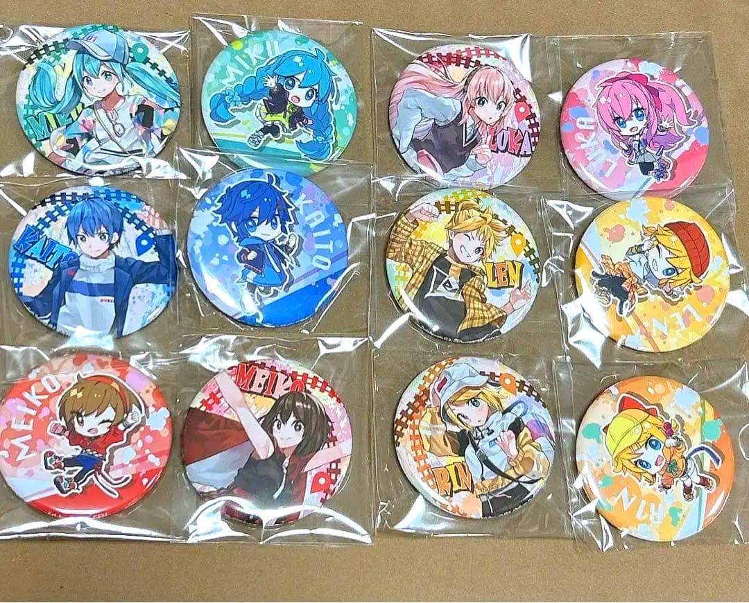 東京駅　缶バッジ　全種セット　12点　初音ミク HAPPY STATION