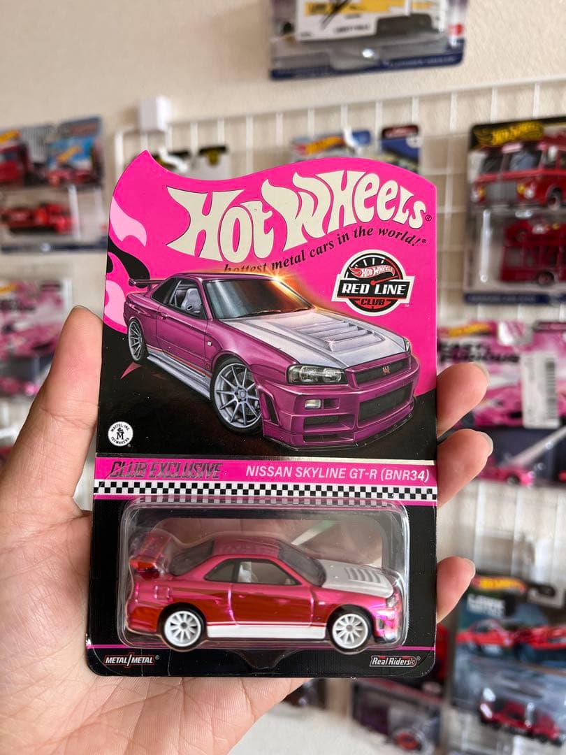 ホットウィール　RLC NISSAN SKYLINE GT-R (BNR34)