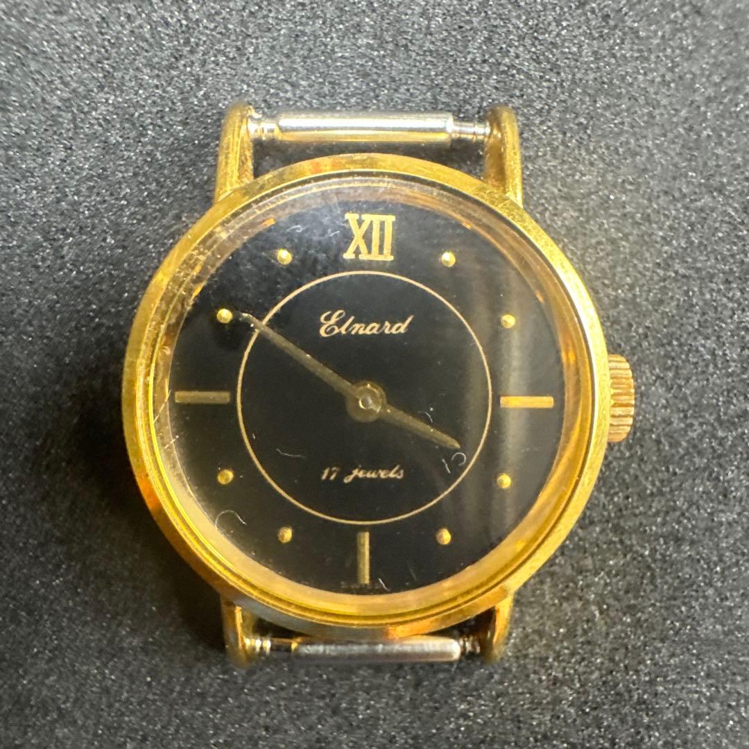 エルナルド（Elnard）・スイス製 M-6040 手巻き時計