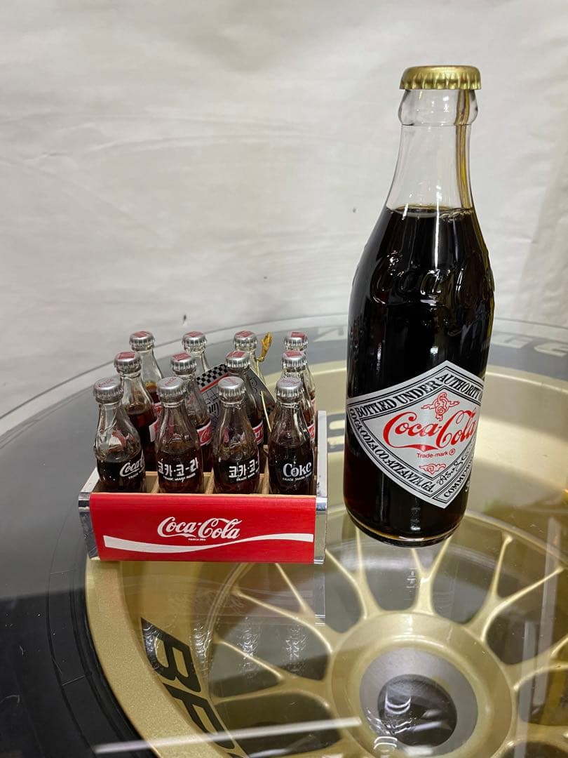 コカコーラミニチュアボトル&100周年記念ボトル？