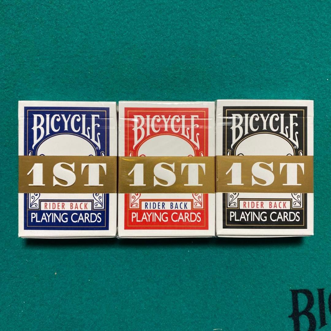 Bicycle Rider Back 1STコラボ トランプ 3色セット