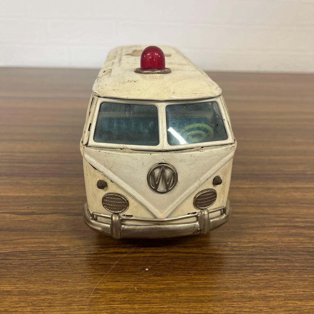 萬代屋 旧バンダイ フォルクスワーゲン 救急車 ブリキ 日本製 バンダイ