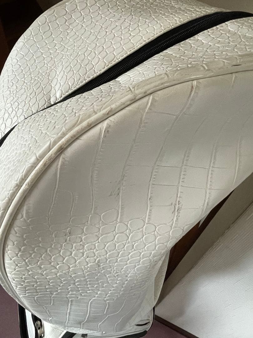 adabat クロコ型押し ゴルフバッグ