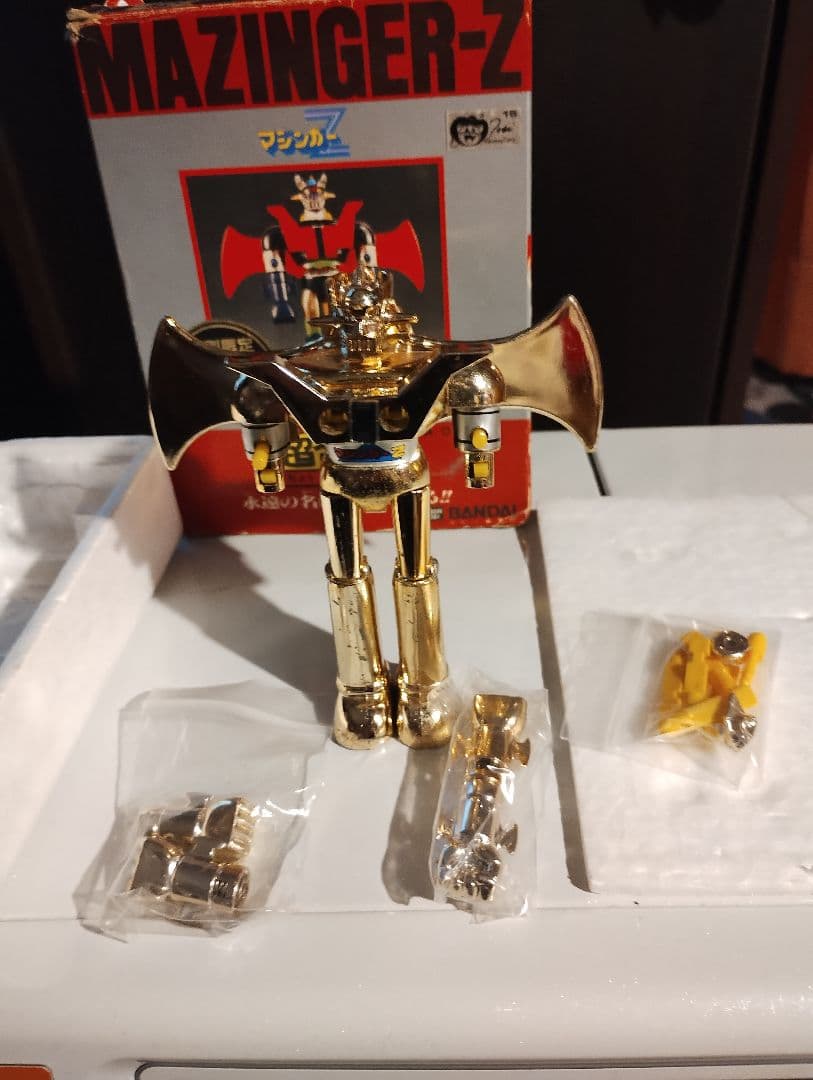 ポピー　 マジンガーZ 超合金　ゴールド