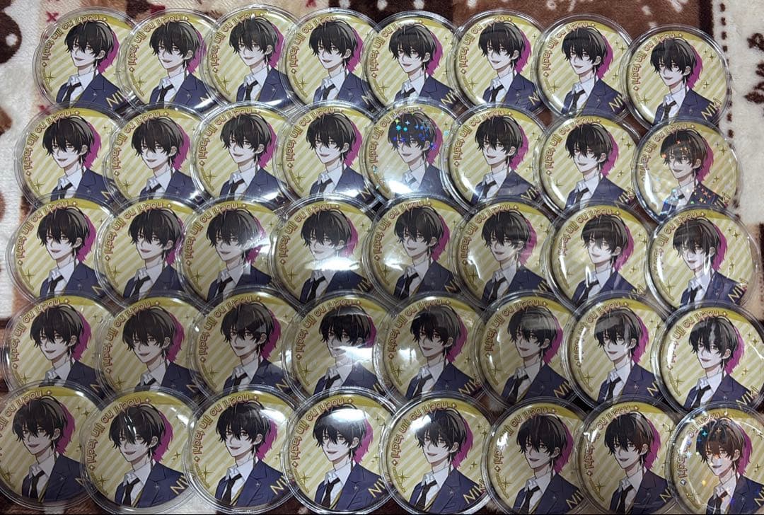 女子研究大学 女研 ニキ 缶バッジ 50個セット