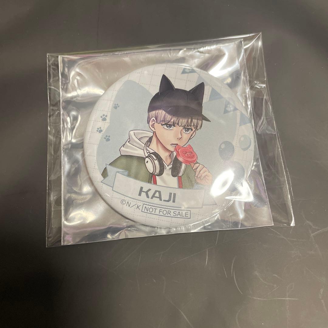 ウィンブレ ナンジャタウン 缶バッジ 梶