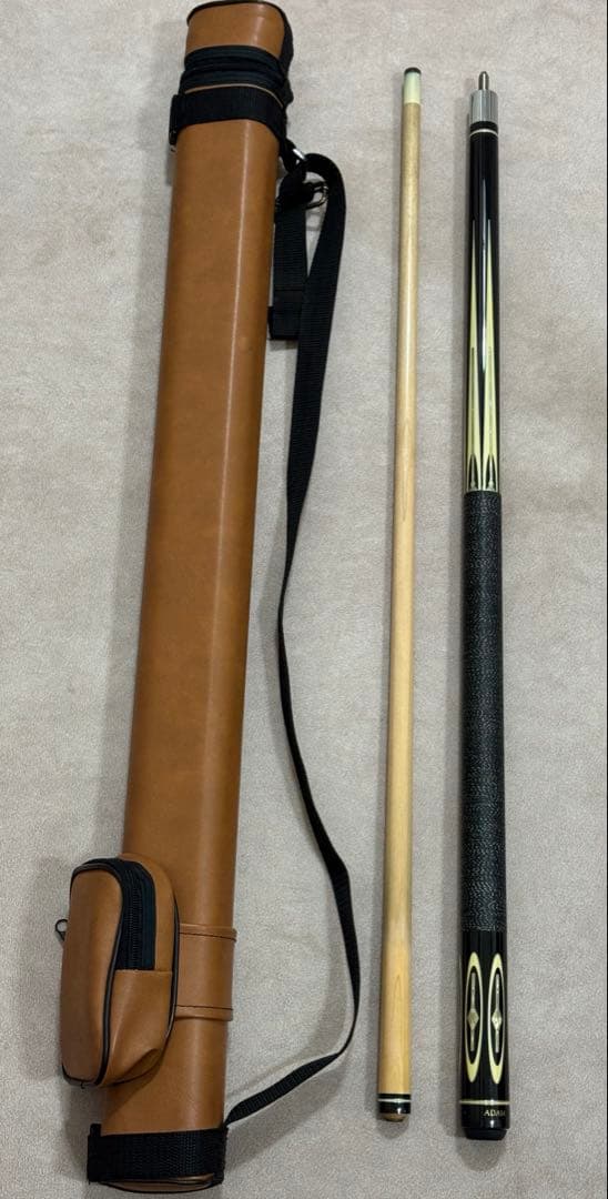 【美品】ADAM アダム ビリヤードキュー XVⅡ ケース付き