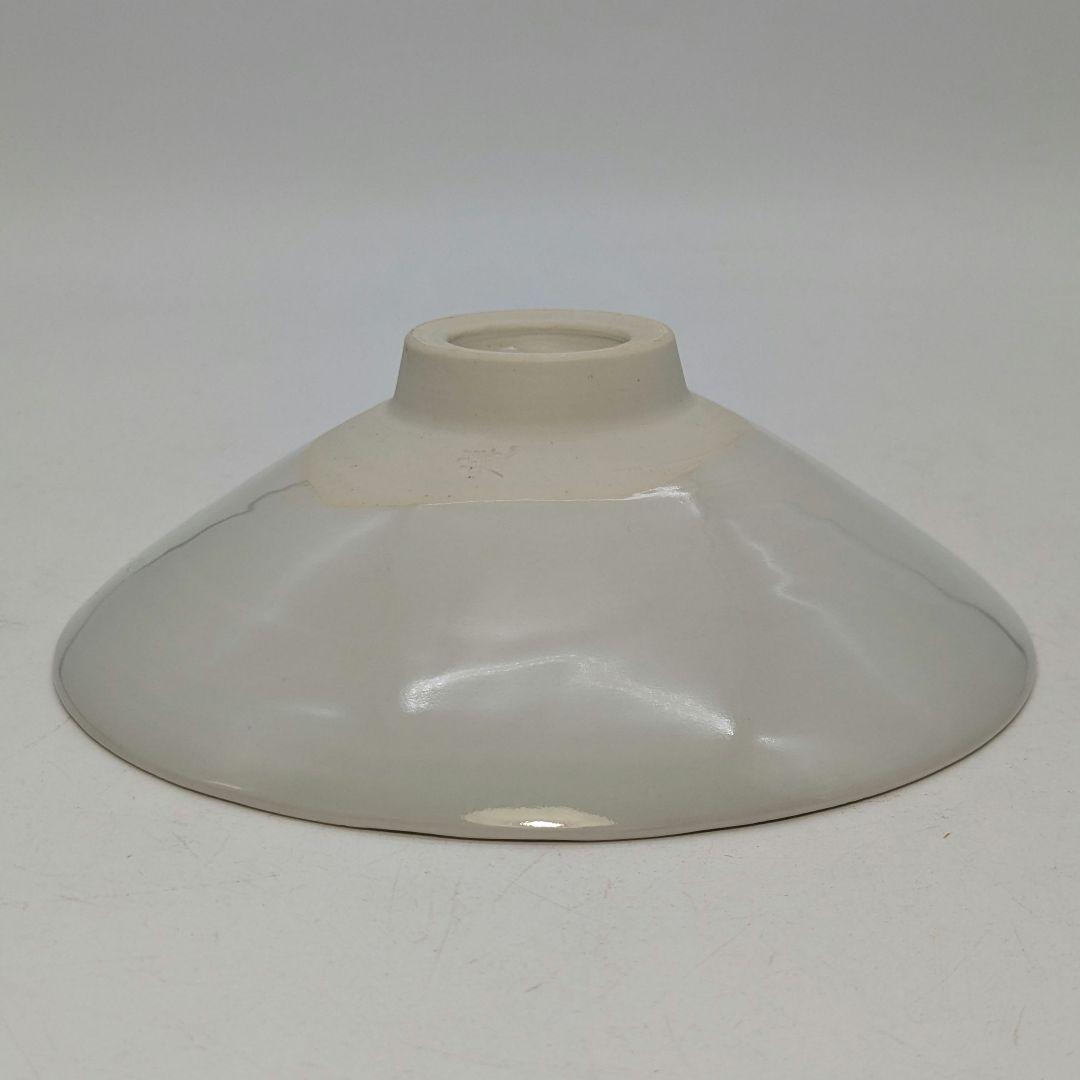 加藤巌 京焼 染付茶碗 共箱 木葉文 清水焼 抹茶碗 抹茶茶碗 茶道具 茶器