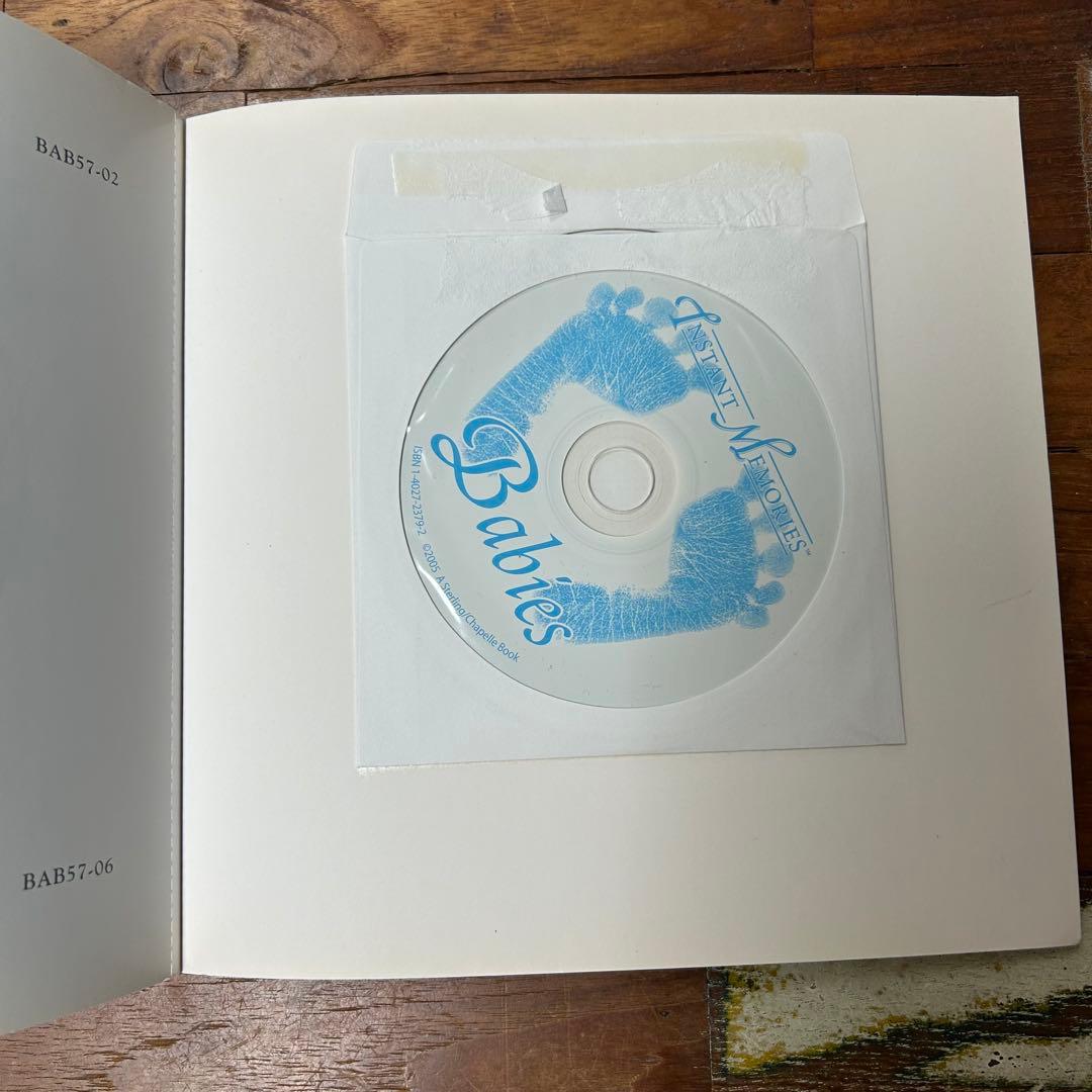 3413：洋書 INSTANT MEMORIES BABIES CD付き