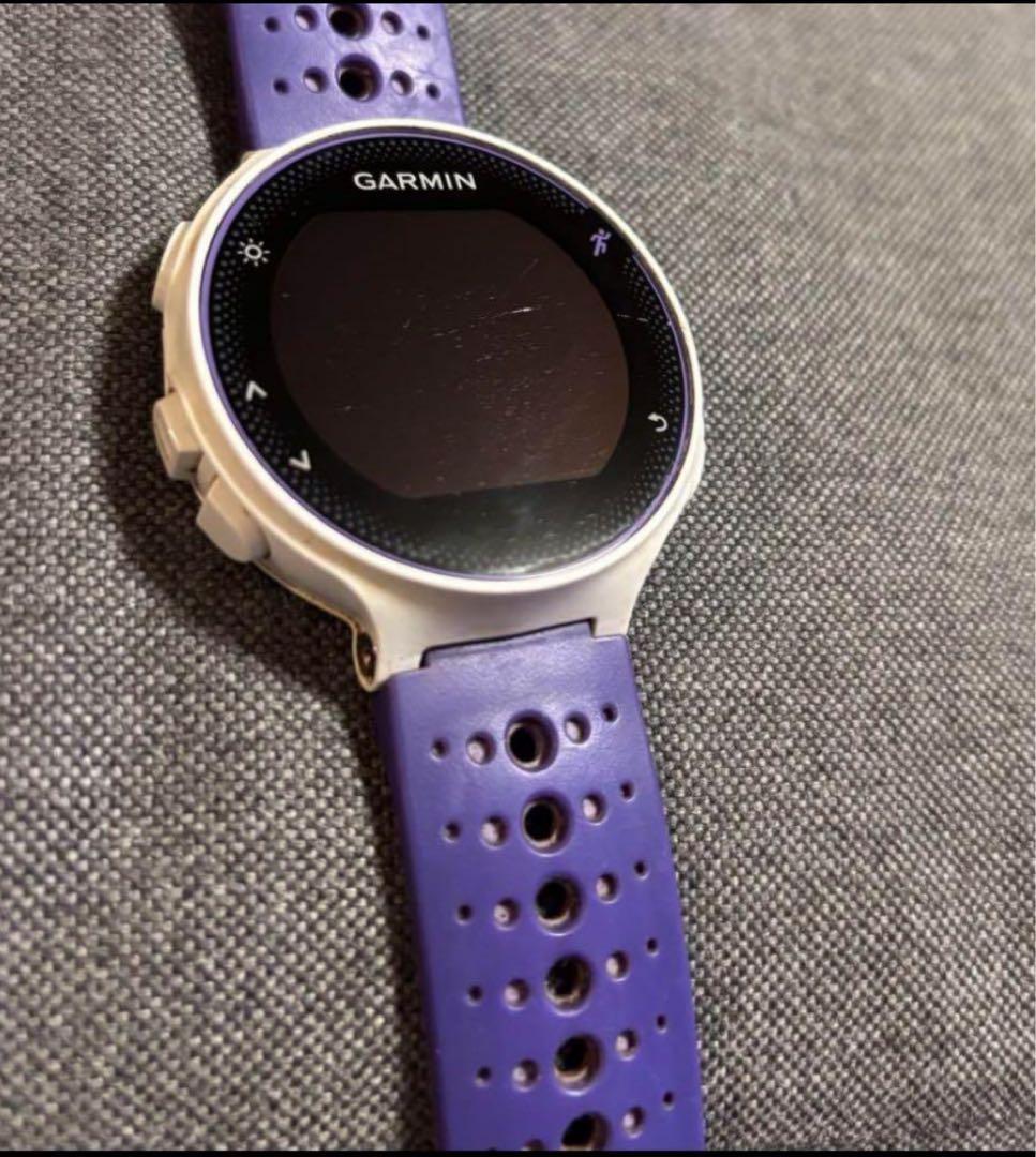 【中古】GARMIN ForeAthlete 230J 紫【使用感あり】