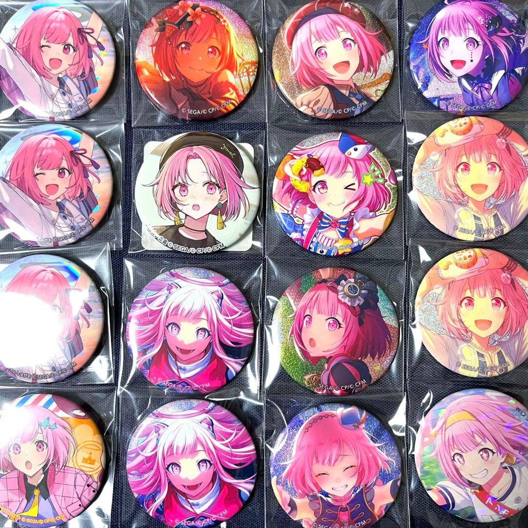 み*か様 プロセカ 鳳えむ 缶バッジ 16個セット