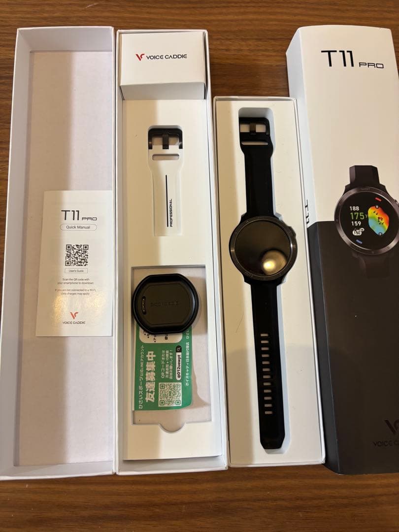 ボイスキャディ T11PRO GPS ゴルフ　ウォッチ