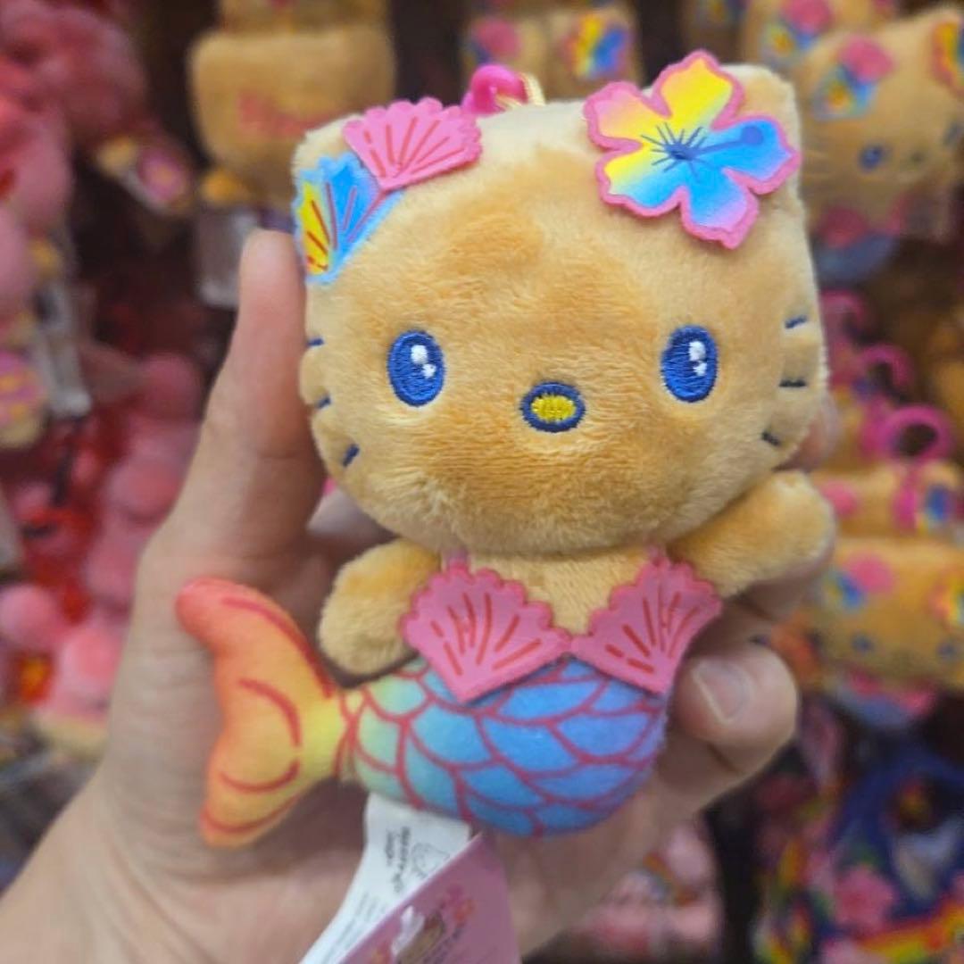 【新品】ハワイ限定 ハワイキティ マーメイドキティ キーホルダー ストラップ