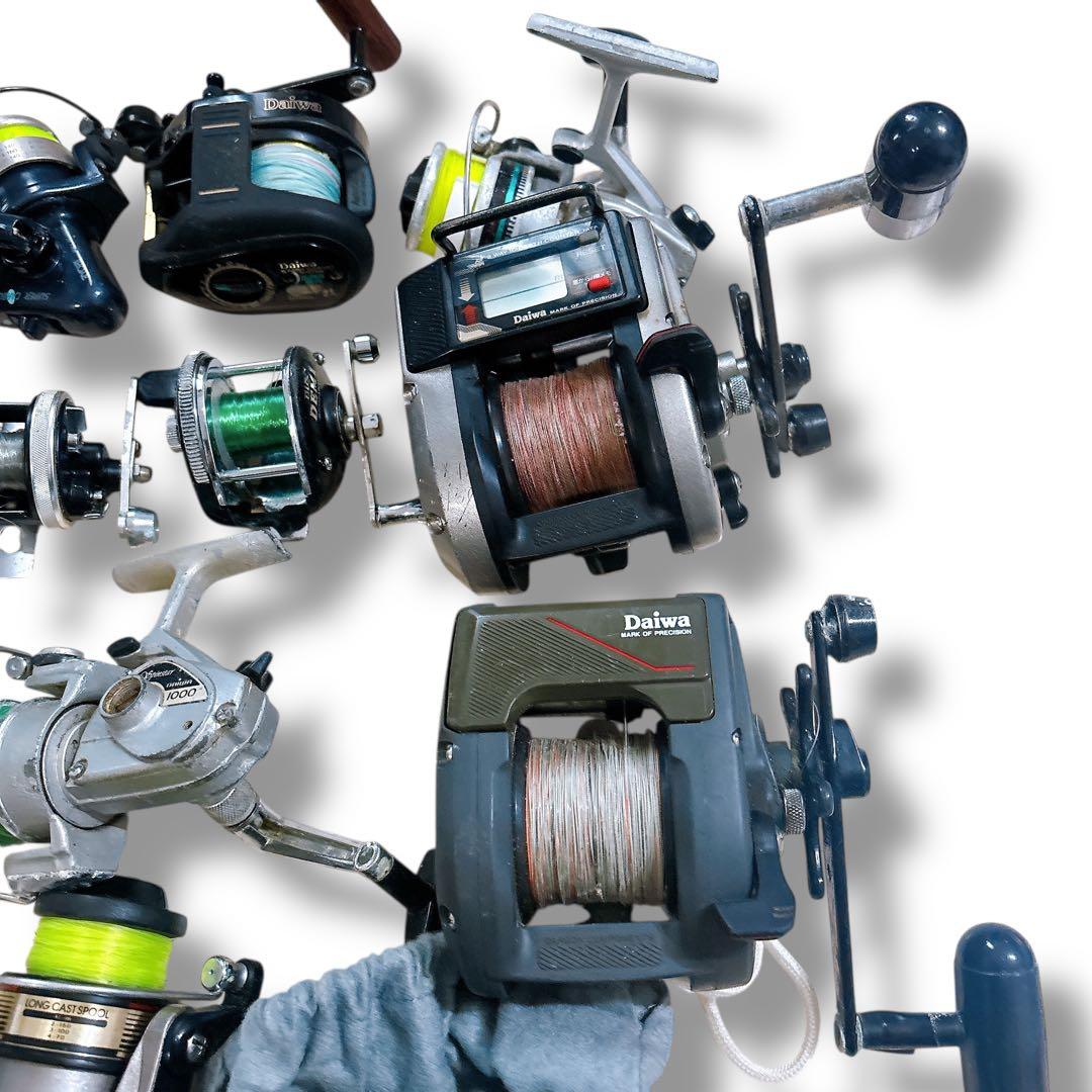 動作未確認 シマノ ダイワ SHIMANO DAIWA リール まとめ 15個