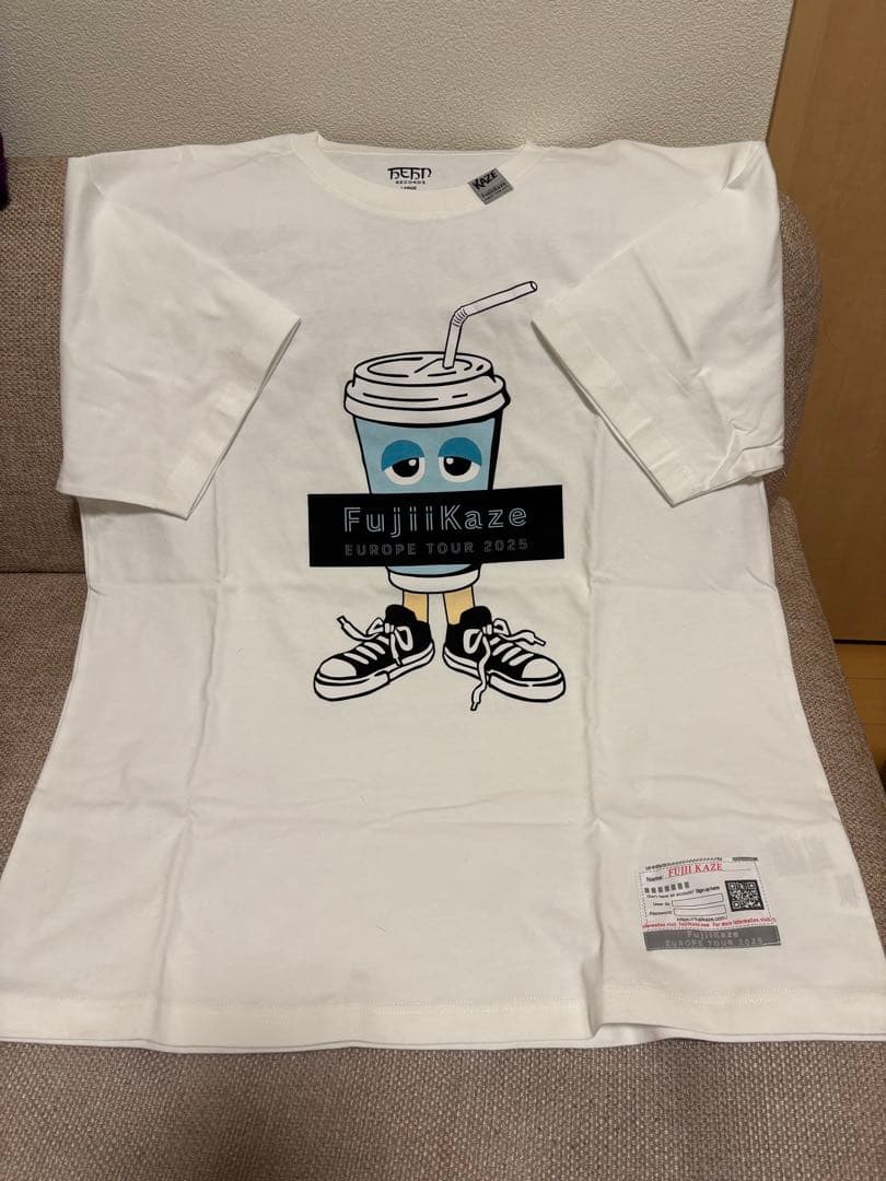 藤井風 fujiikaze EUROPE TOUR 2025 Tシャツ