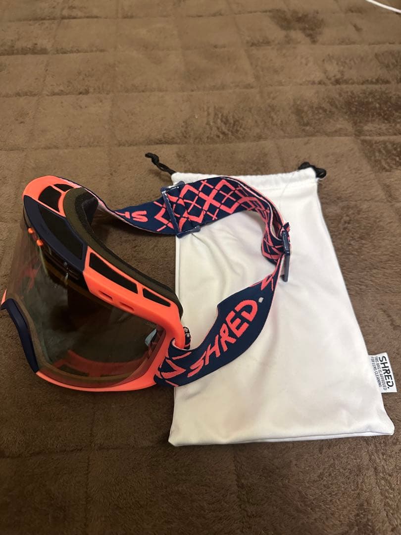 SHRED. ゴーグル ピンク/ネイビー